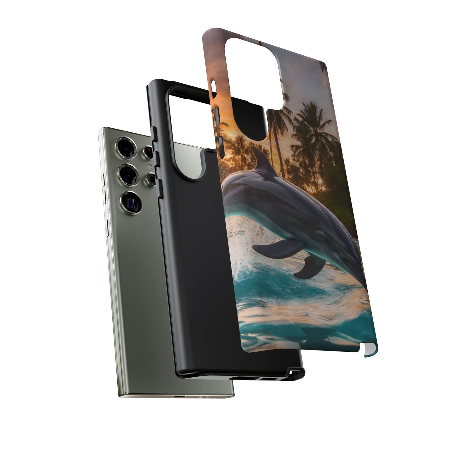 Tropical Paradise Dolphin - Samsung Galaxy Case - BOGO Cases