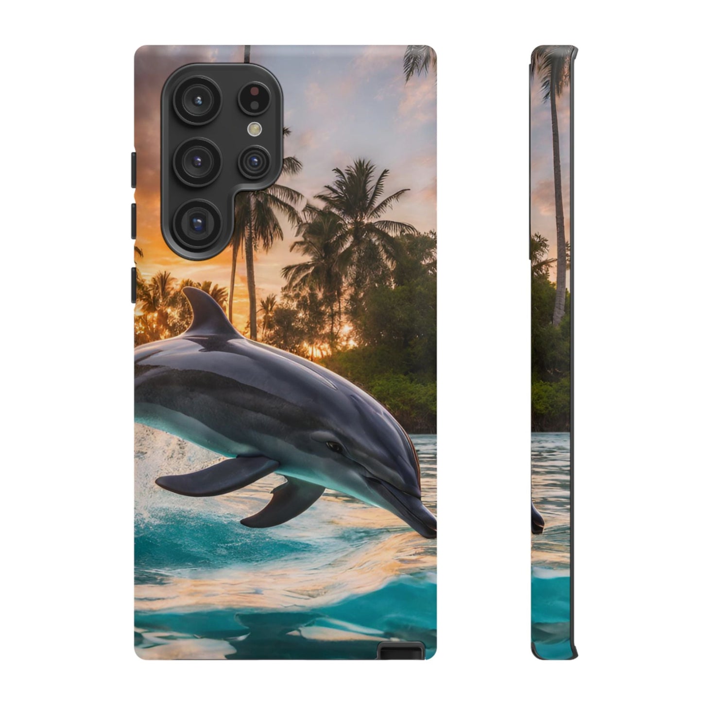 Tropical Paradise Dolphin - Samsung Galaxy Case - BOGO Cases