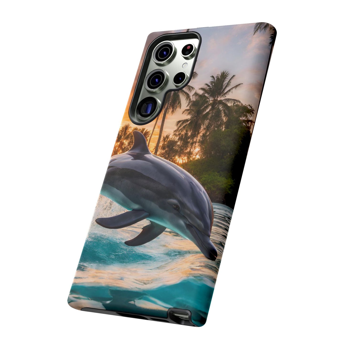 Tropical Paradise Dolphin - Samsung Galaxy Case - BOGO Cases