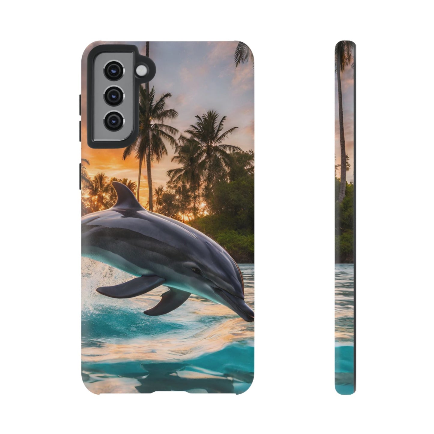 Tropical Paradise Dolphin - Samsung Galaxy Case - BOGO Cases