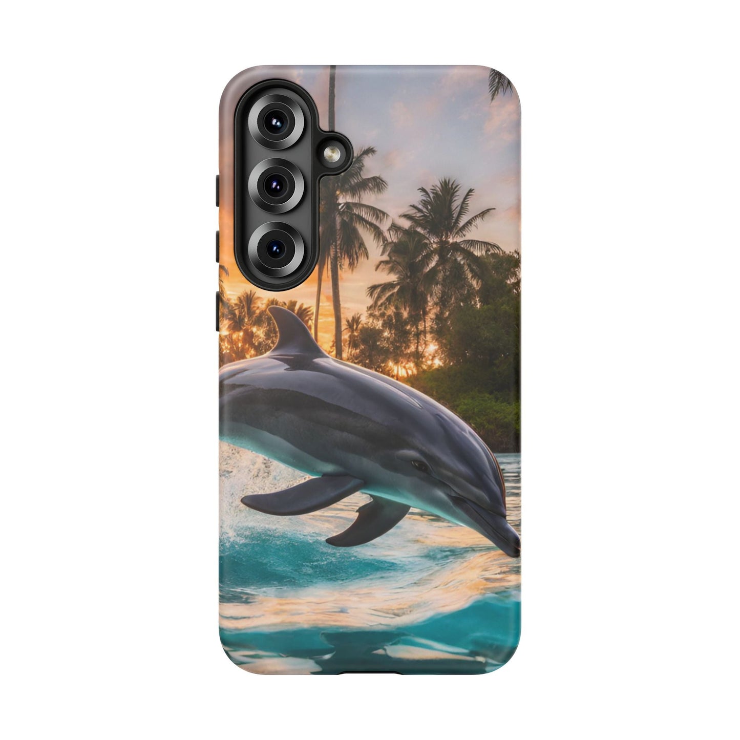 Tropical Paradise Dolphin - Samsung Galaxy Case - BOGO Cases