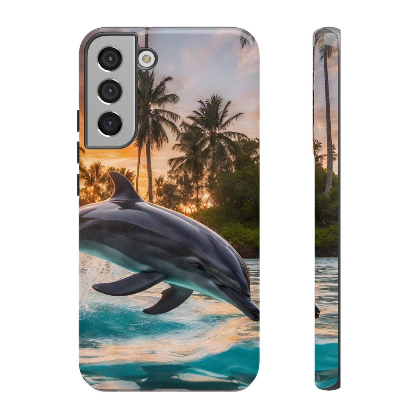 Tropical Paradise Dolphin - Samsung Galaxy Case - BOGO Cases