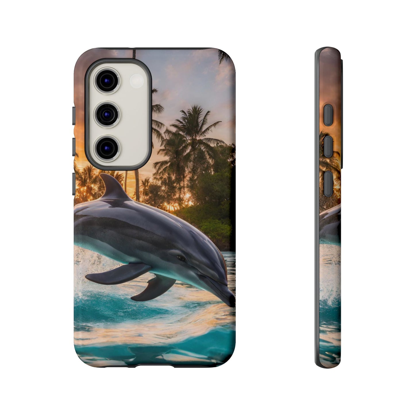 Tropical Paradise Dolphin - Samsung Galaxy Case - BOGO Cases