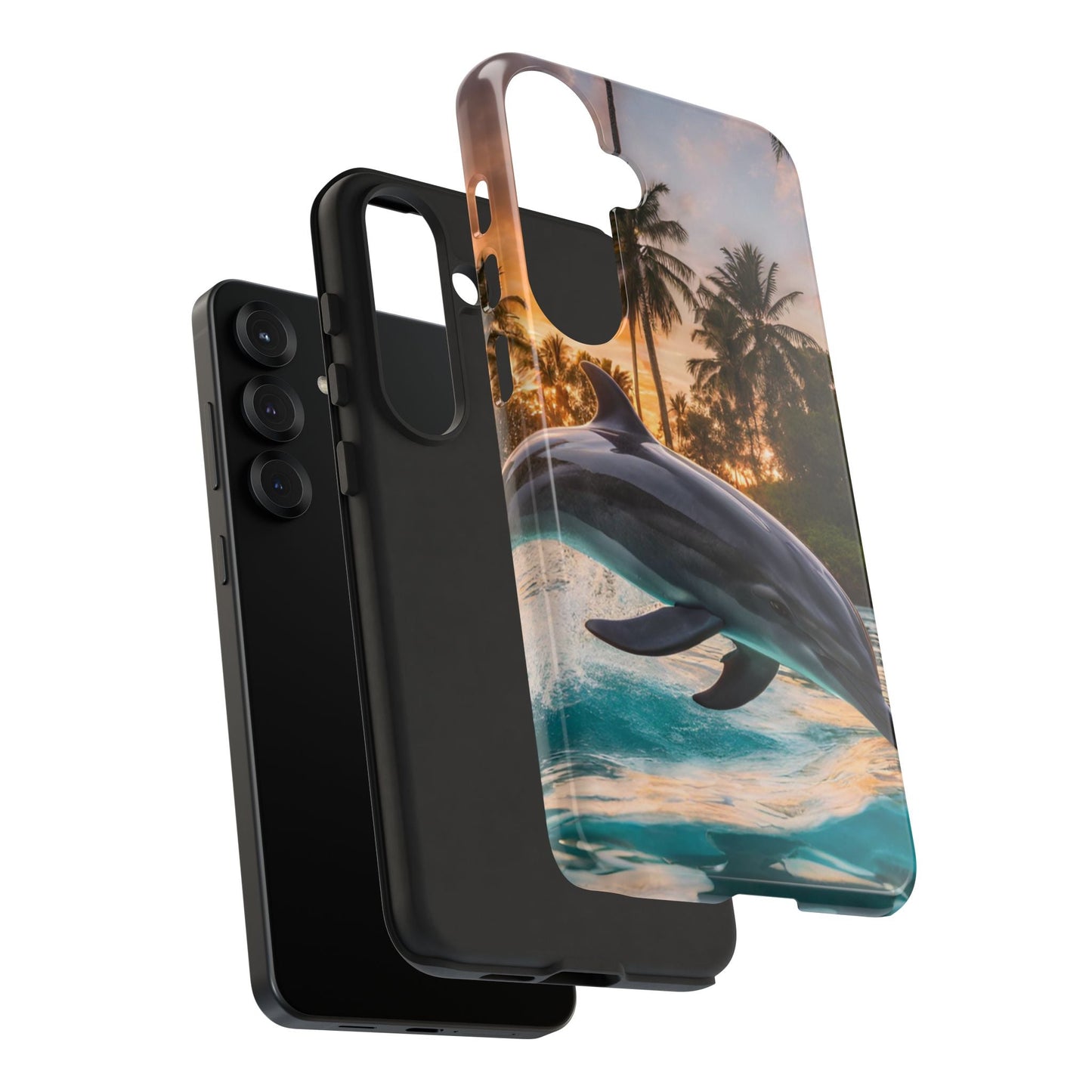Tropical Paradise Dolphin - Samsung Galaxy Case - BOGO Cases