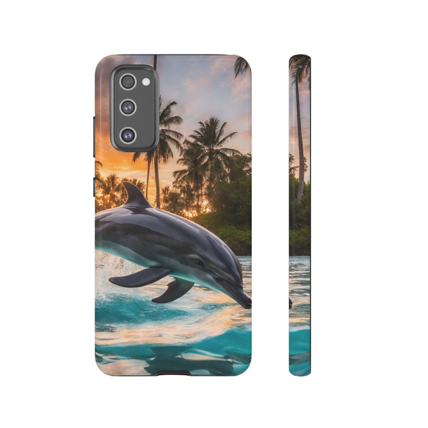 Tropical Paradise Dolphin - Samsung Galaxy Case - BOGO Cases