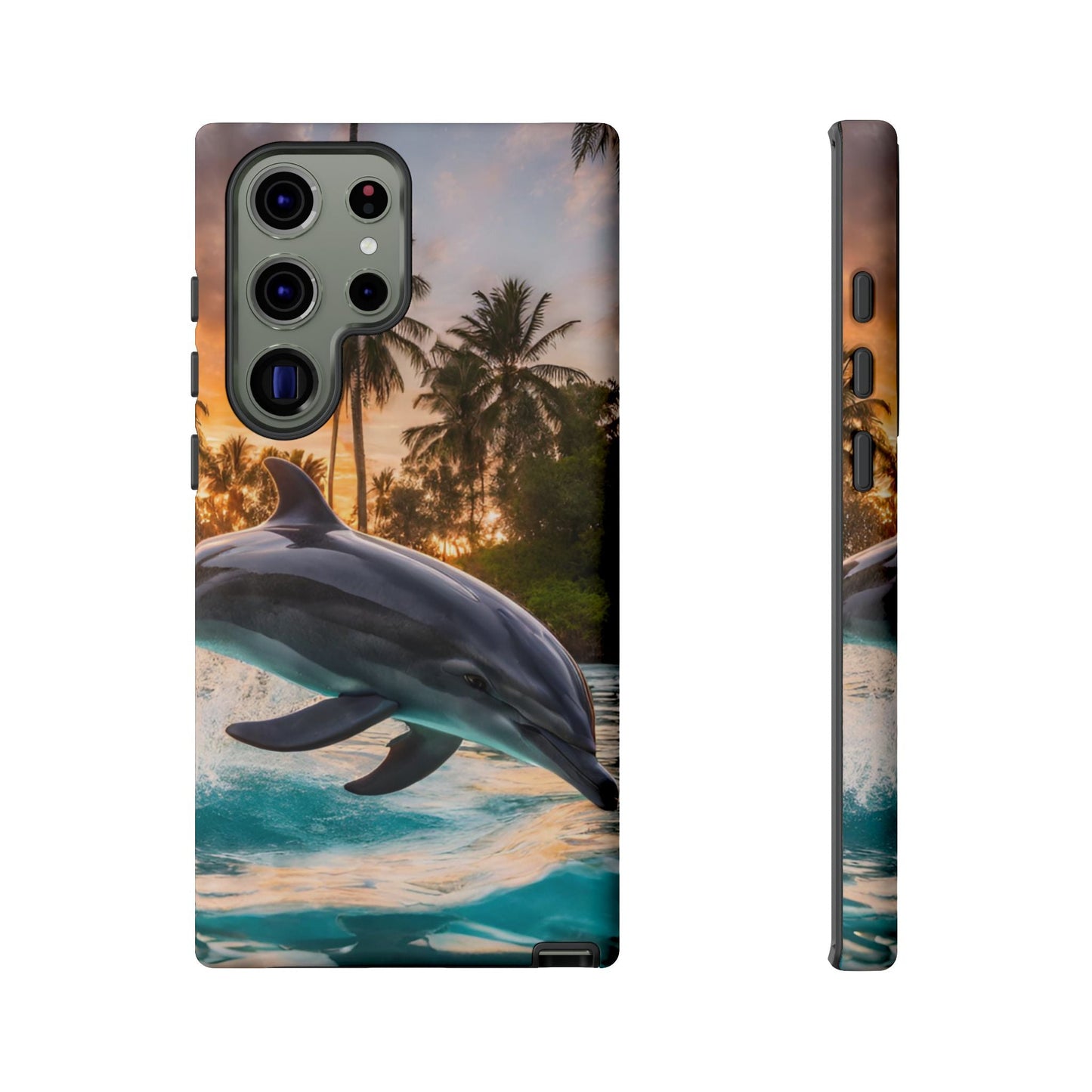 Tropical Paradise Dolphin - Samsung Galaxy Case - BOGO Cases