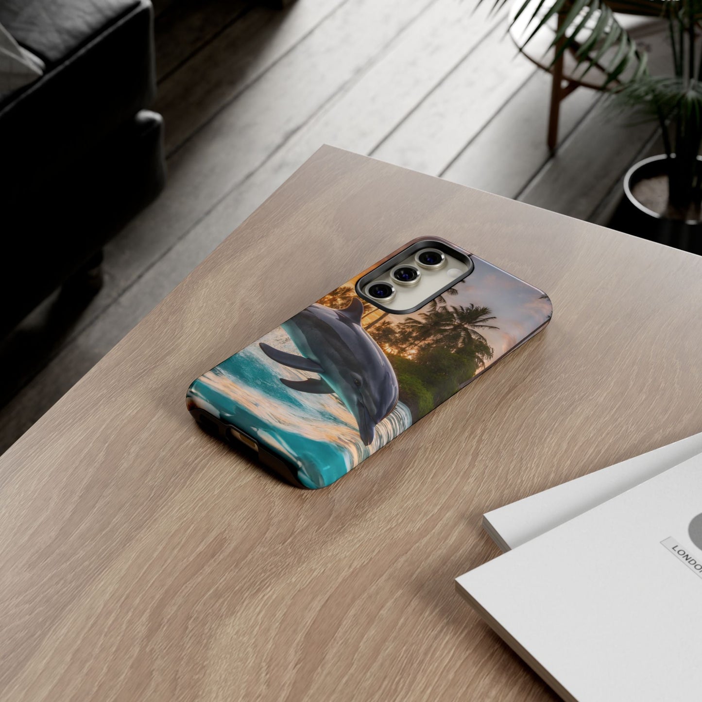 Tropical Paradise Dolphin - Samsung Galaxy Case - BOGO Cases
