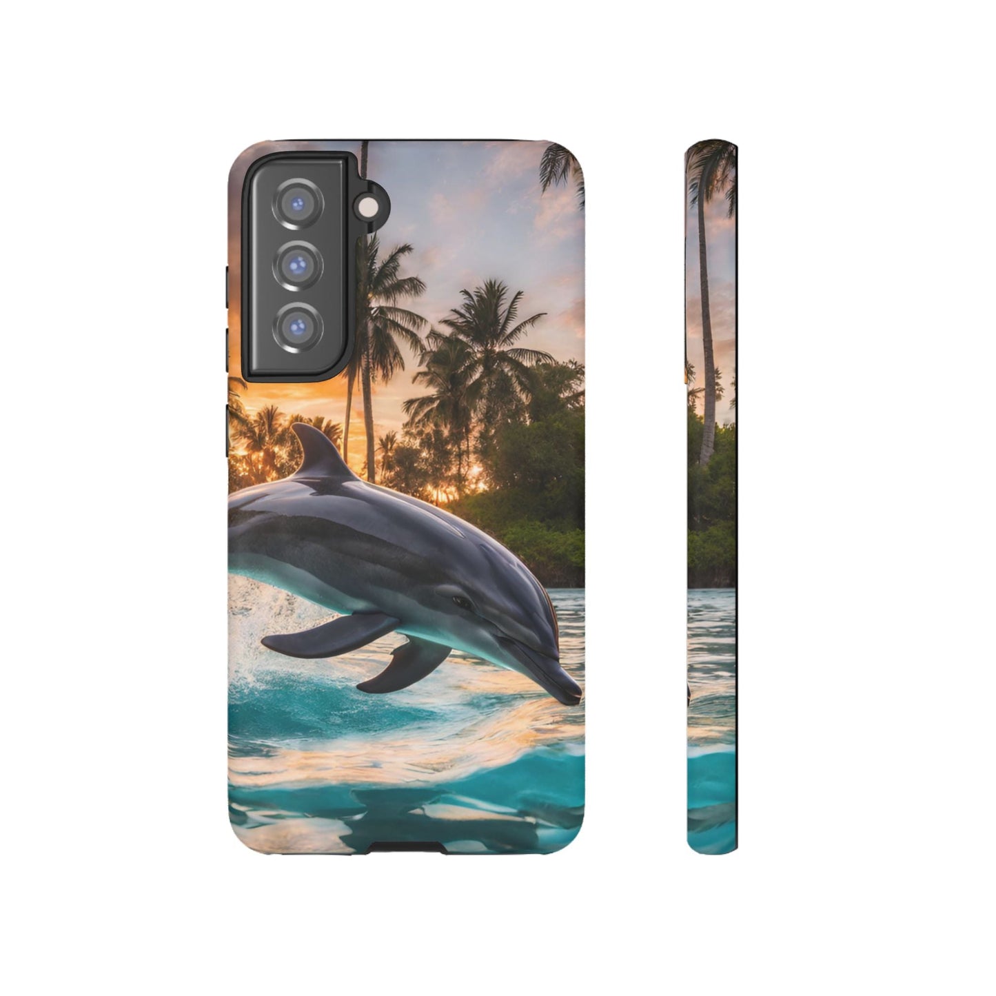 Tropical Paradise Dolphin - Samsung Galaxy Case - BOGO Cases