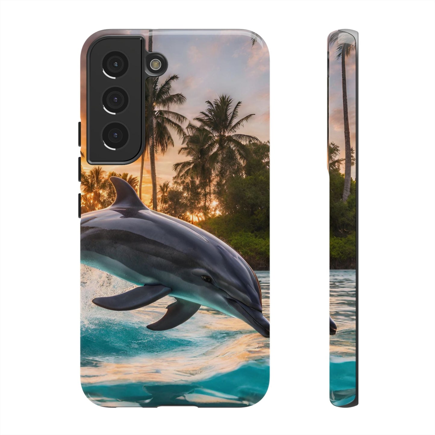 Tropical Paradise Dolphin - Samsung Galaxy Case - BOGO Cases