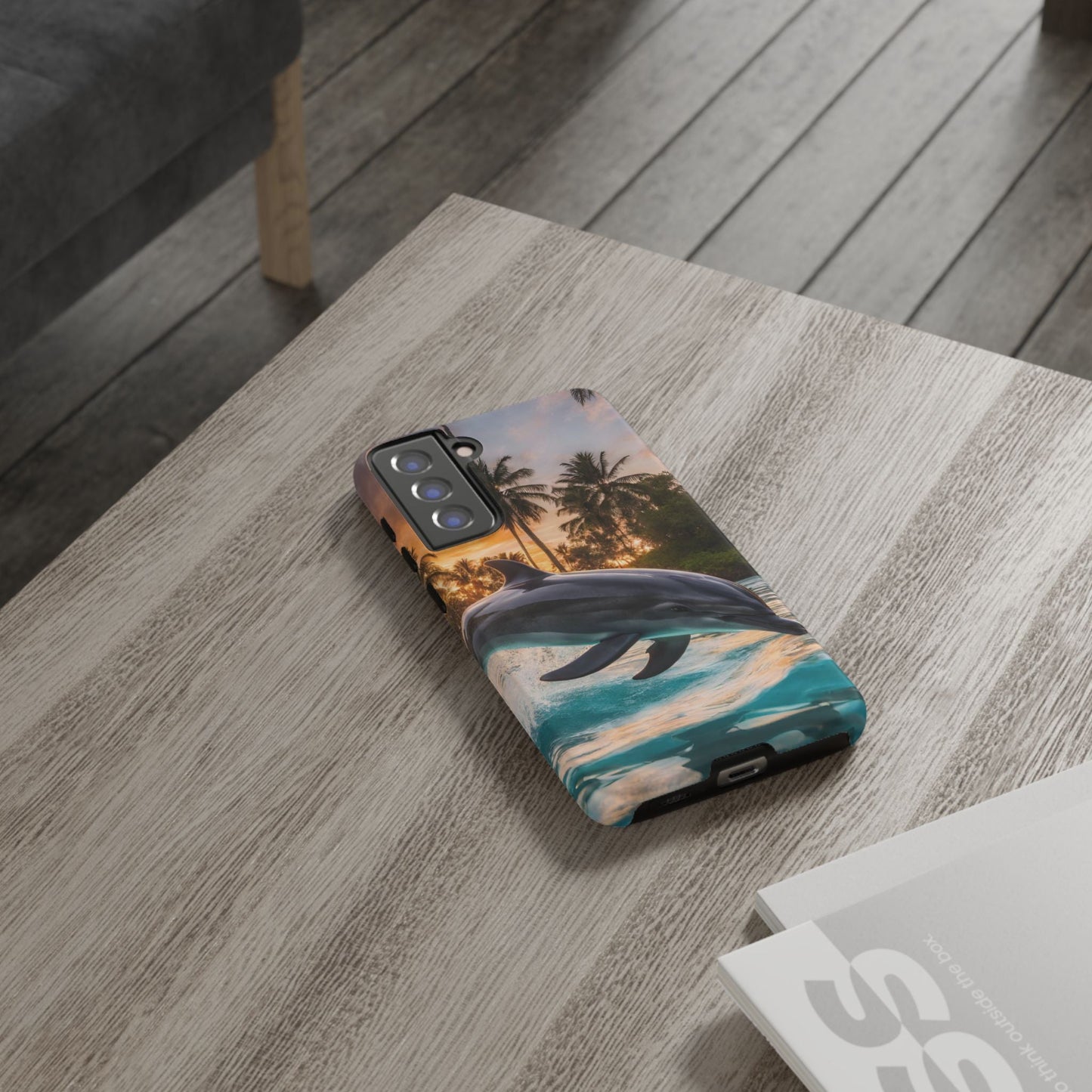 Tropical Paradise Dolphin - Samsung Galaxy Case - BOGO Cases