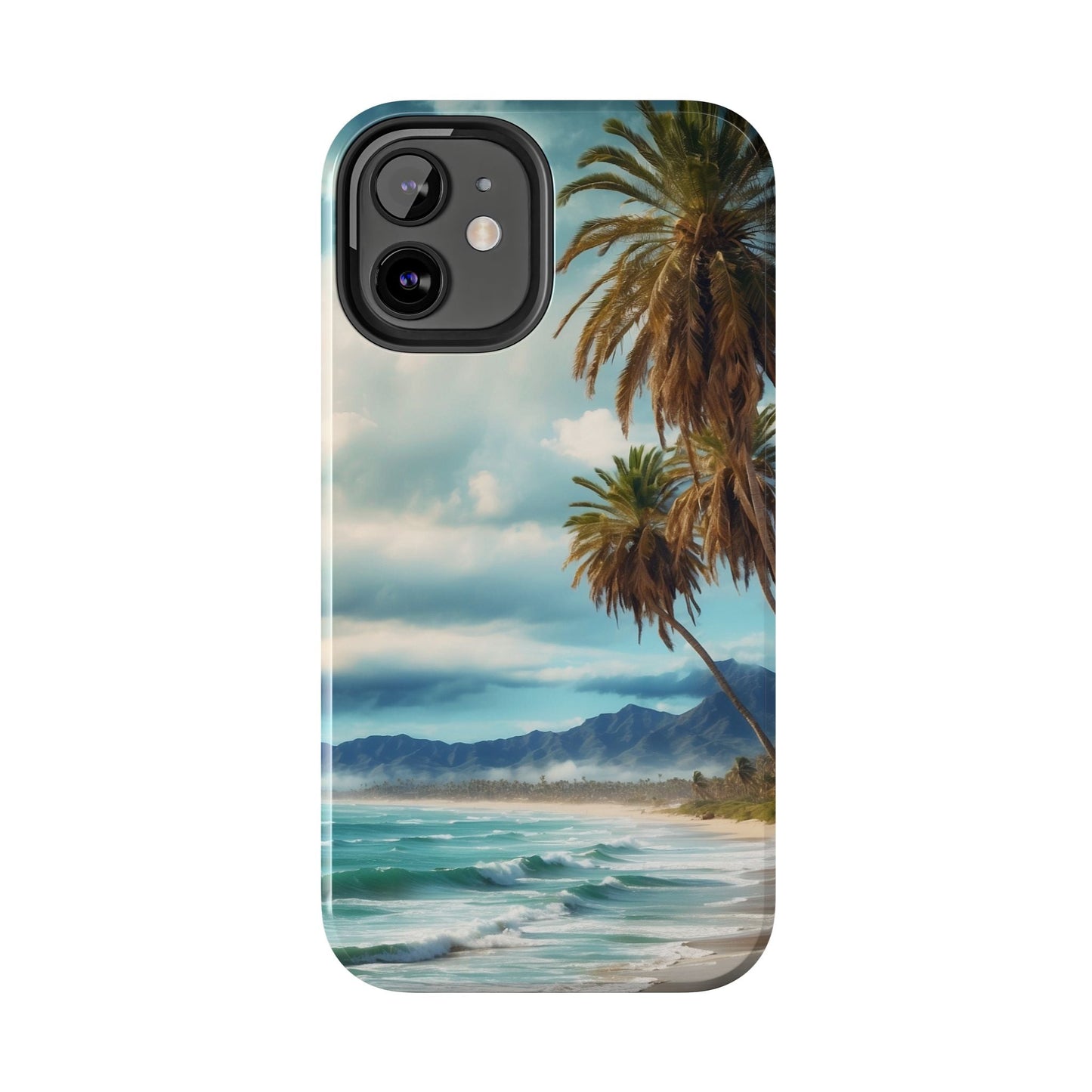 Tropical Paradise Palm Beach - iPhone Series Case - BOGO Cases