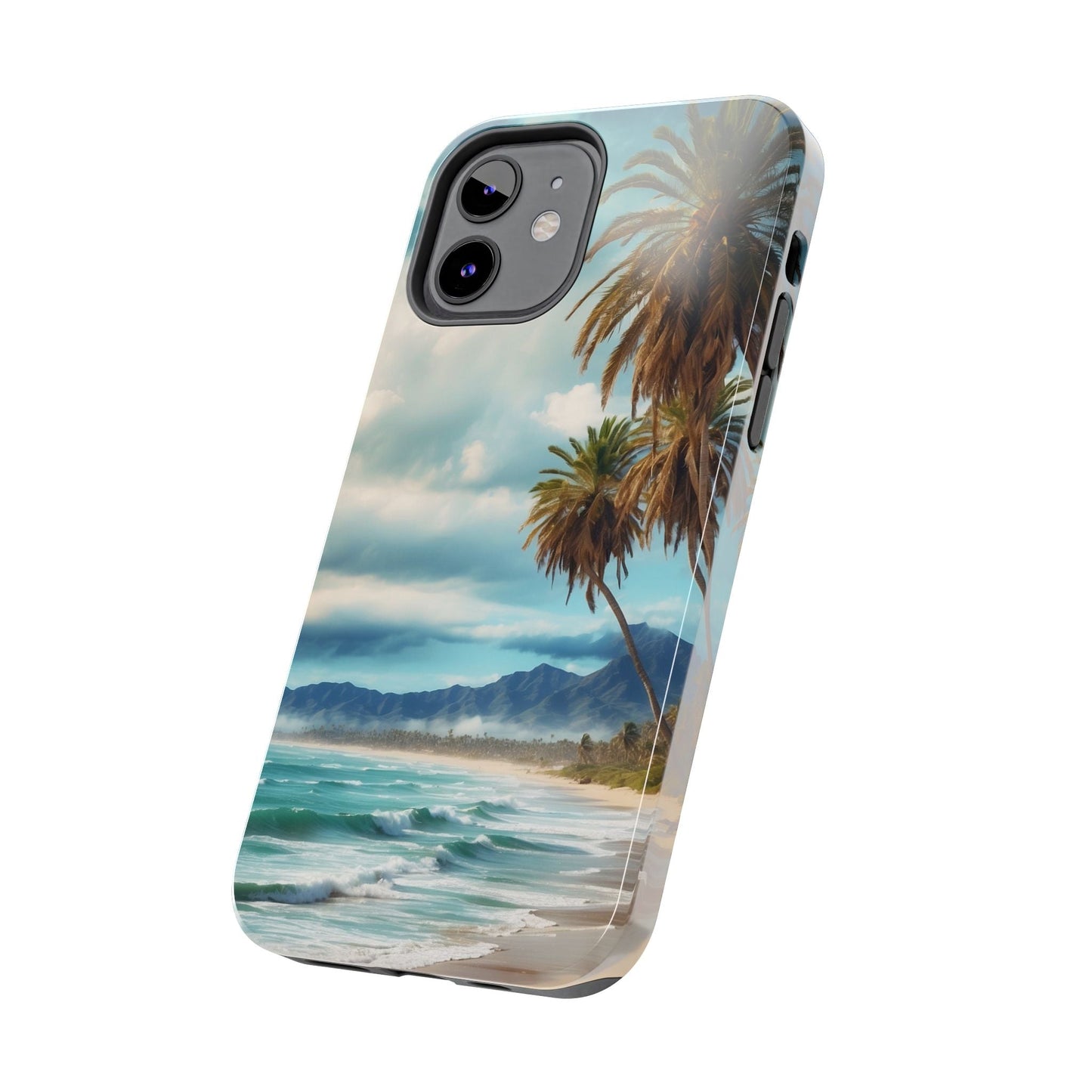 Tropical Paradise Palm Beach - iPhone Series Case - BOGO Cases