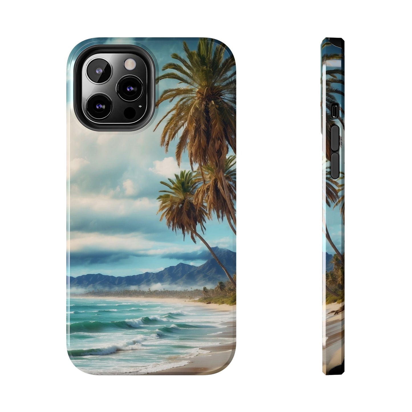 Tropical Paradise Palm Beach - iPhone Series Case - BOGO Cases