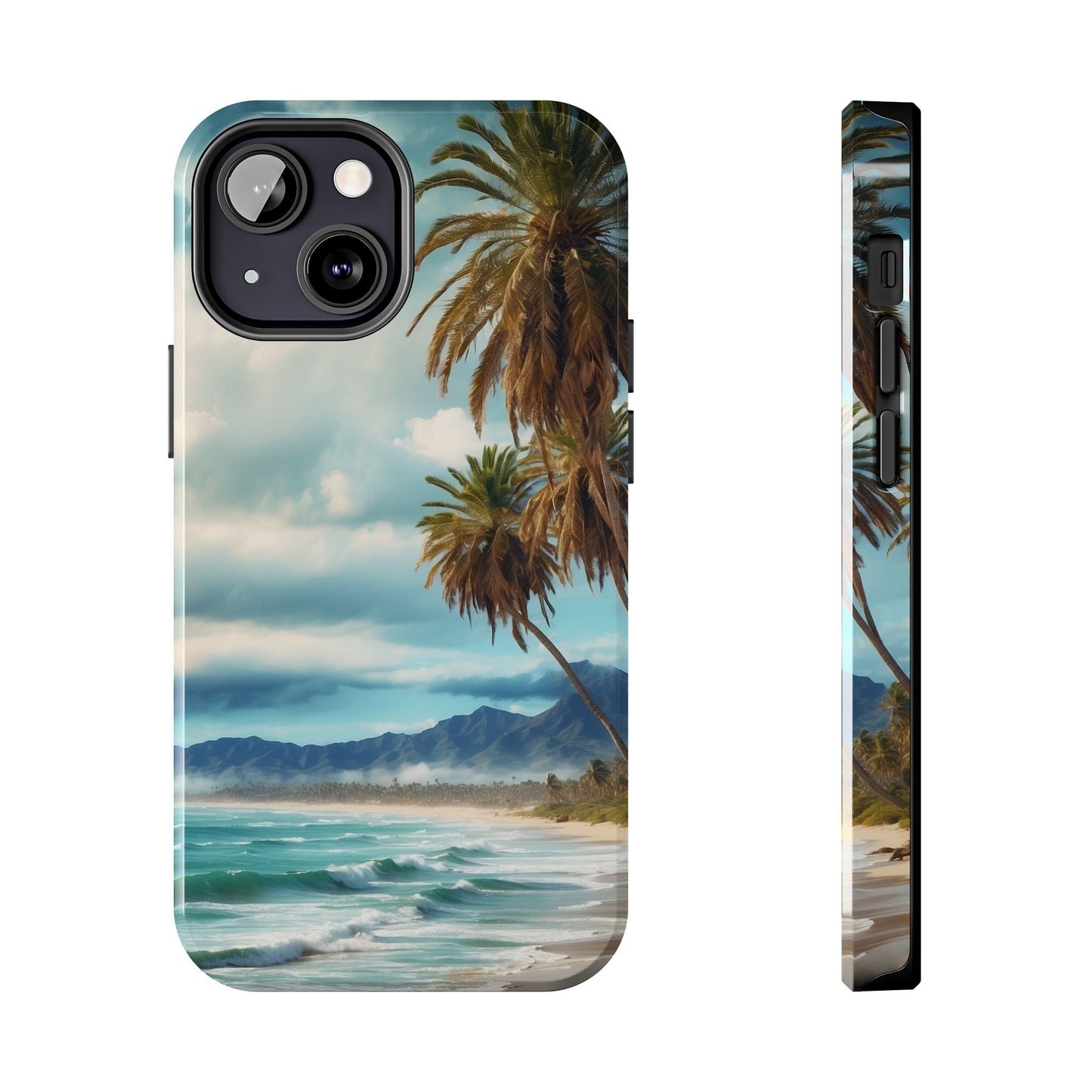 Tropical Paradise Palm Beach - iPhone Series Case - BOGO Cases