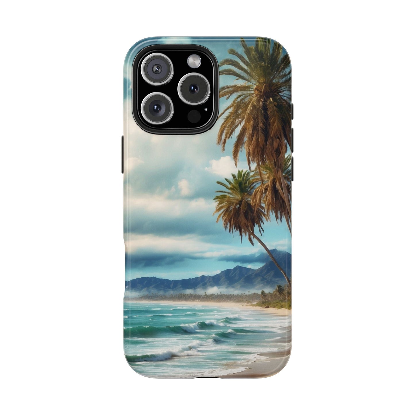 Tropical Paradise Palm Beach - iPhone Series Case - BOGO Cases