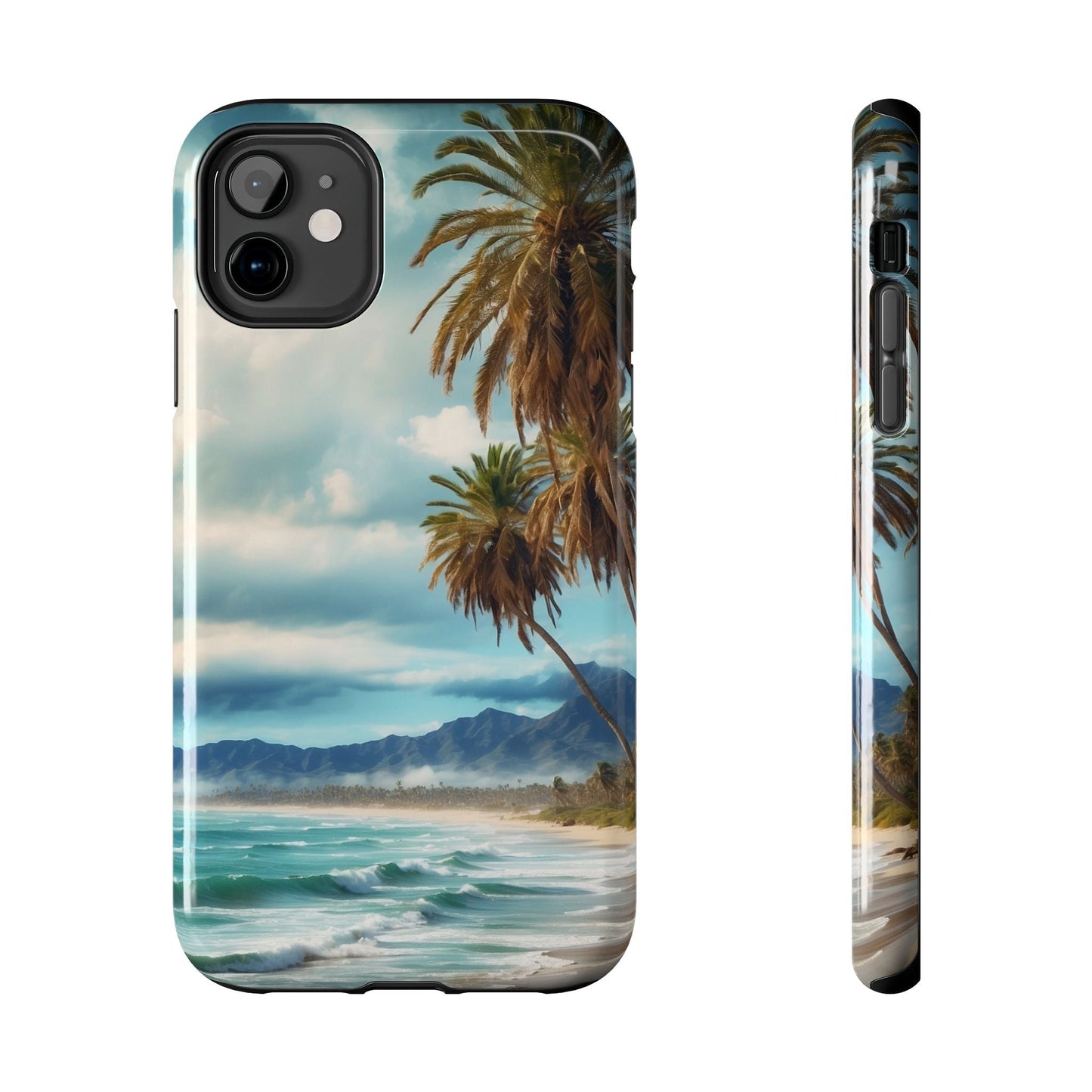 Tropical Paradise Palm Beach - iPhone Series Case - BOGO Cases