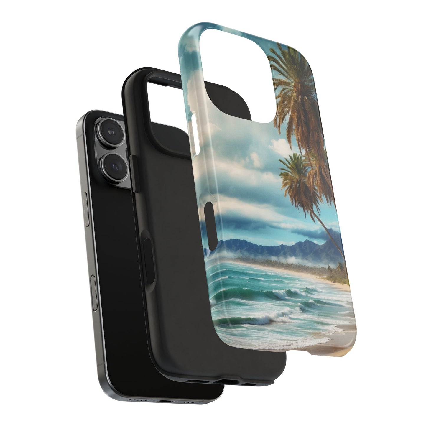 Tropical Paradise Palm Beach - iPhone Series Case - BOGO Cases