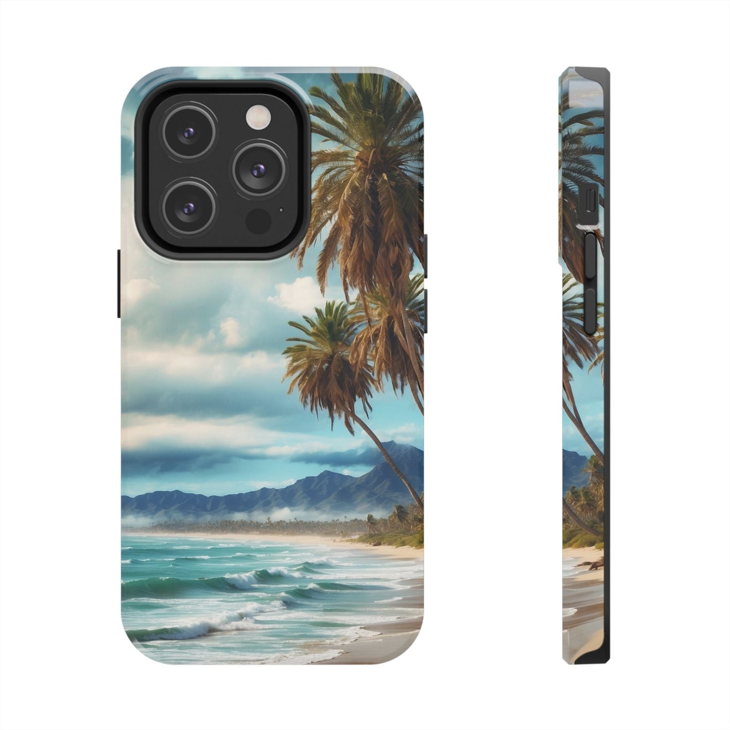 Tropical Paradise Palm Beach - iPhone Series Case - BOGO Cases