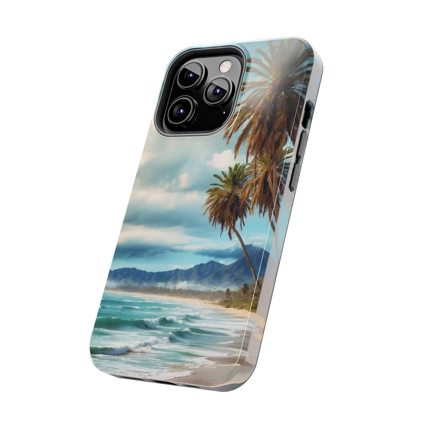 Tropical Paradise Palm Beach - iPhone Series Case - BOGO Cases
