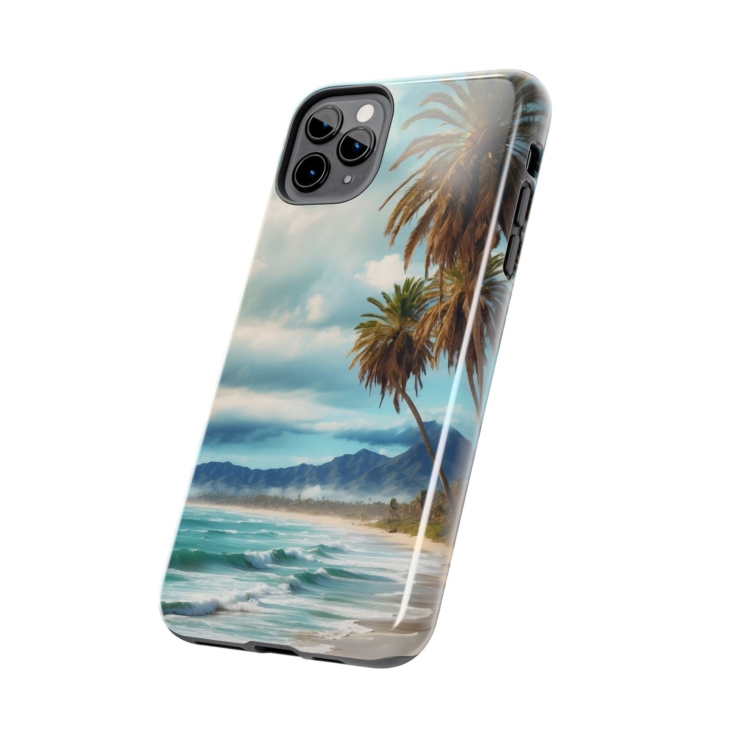 Tropical Paradise Palm Beach - iPhone Series Case - BOGO Cases