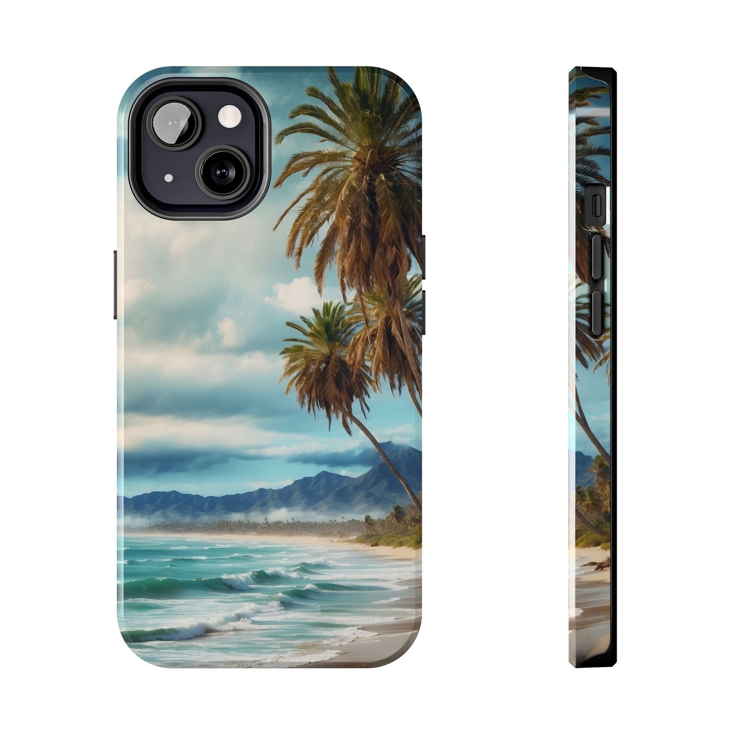 Tropical Paradise Palm Beach - iPhone Series Case - BOGO Cases