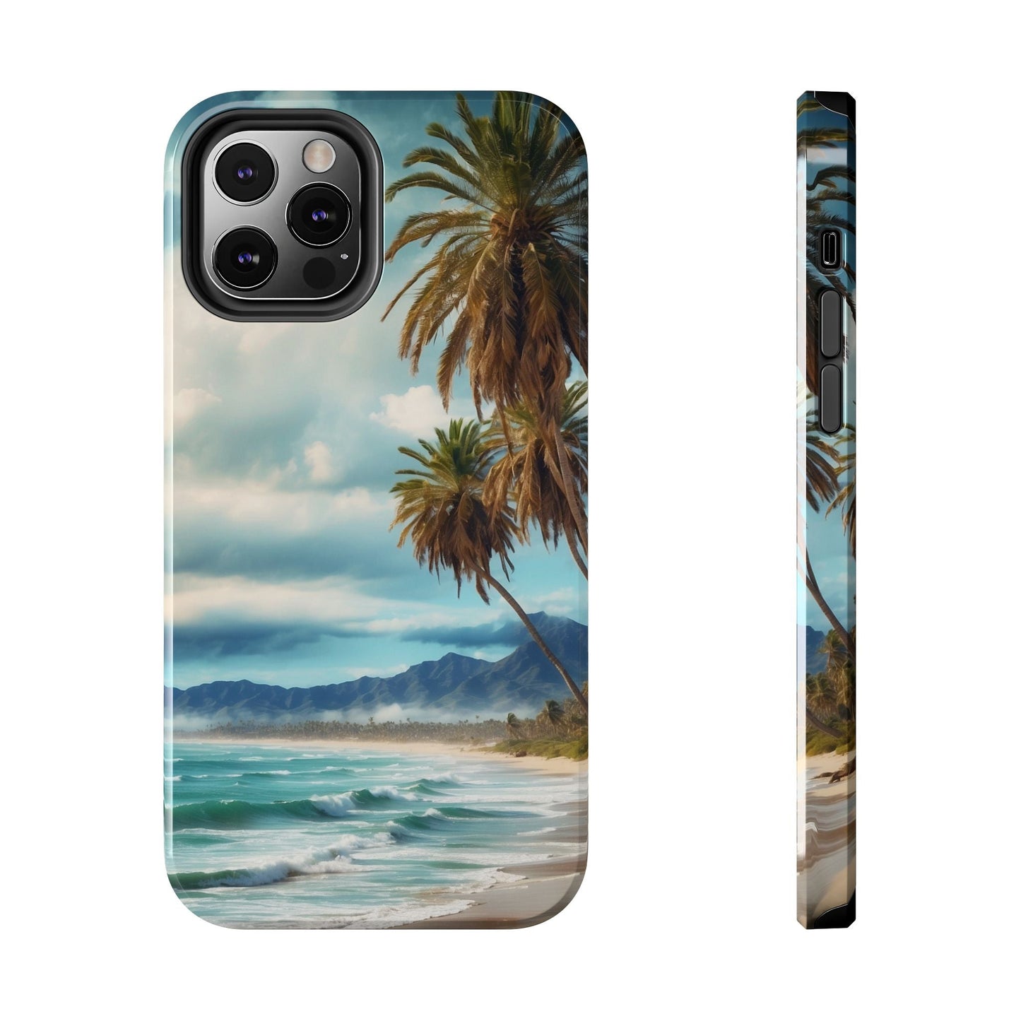 Tropical Paradise Palm Beach - iPhone Series Case - BOGO Cases