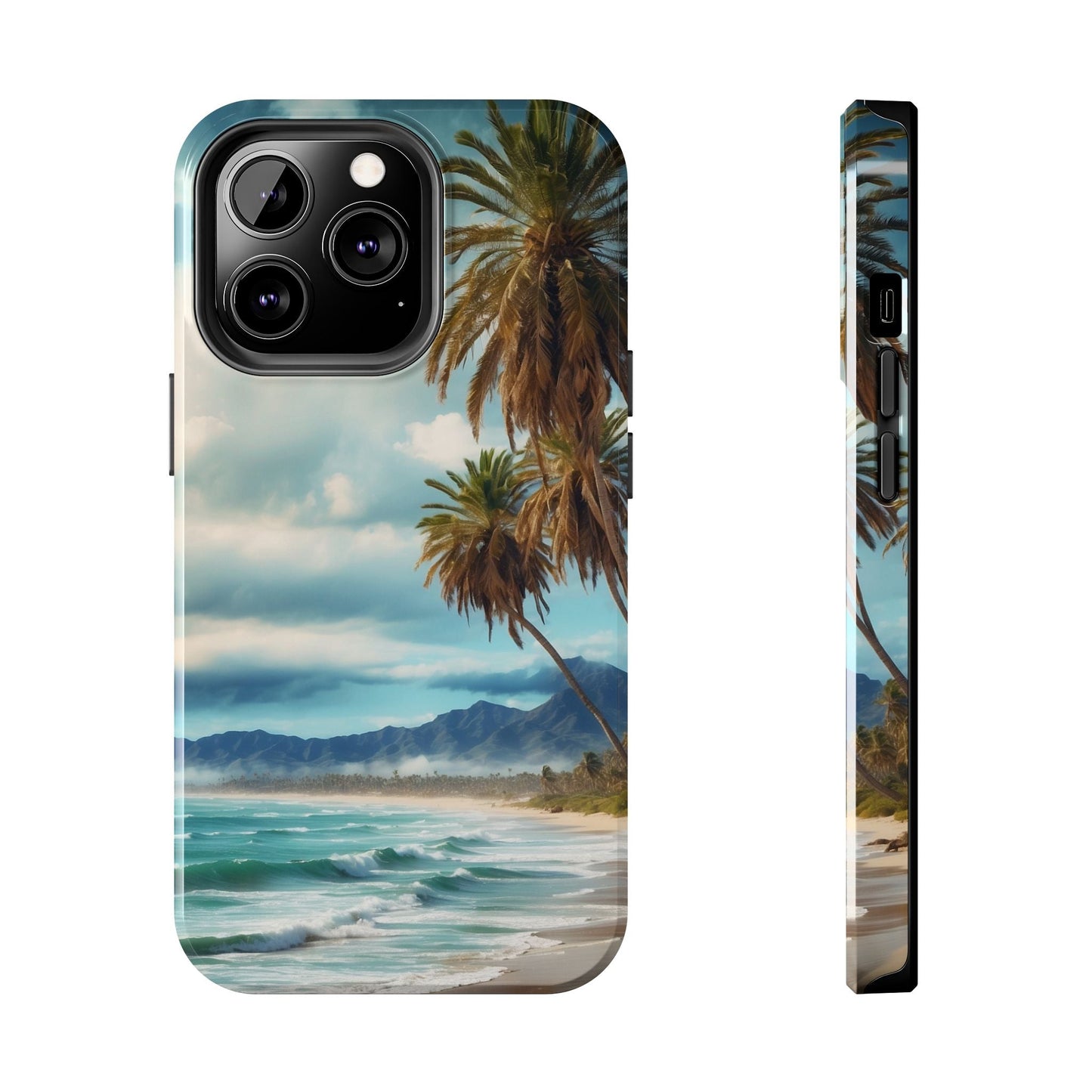 Tropical Paradise Palm Beach - iPhone Series Case - BOGO Cases