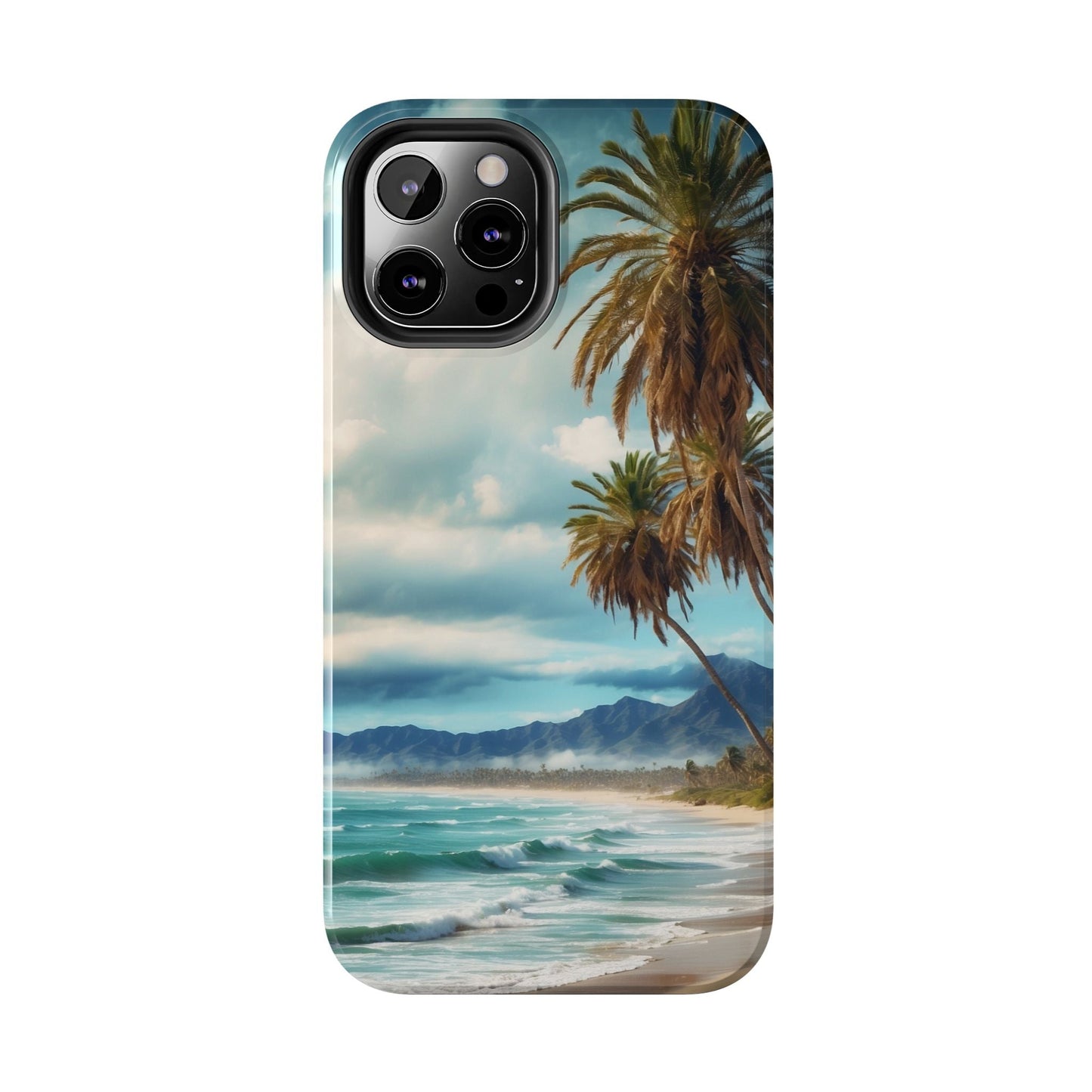 Tropical Paradise Palm Beach - iPhone Series Case - BOGO Cases