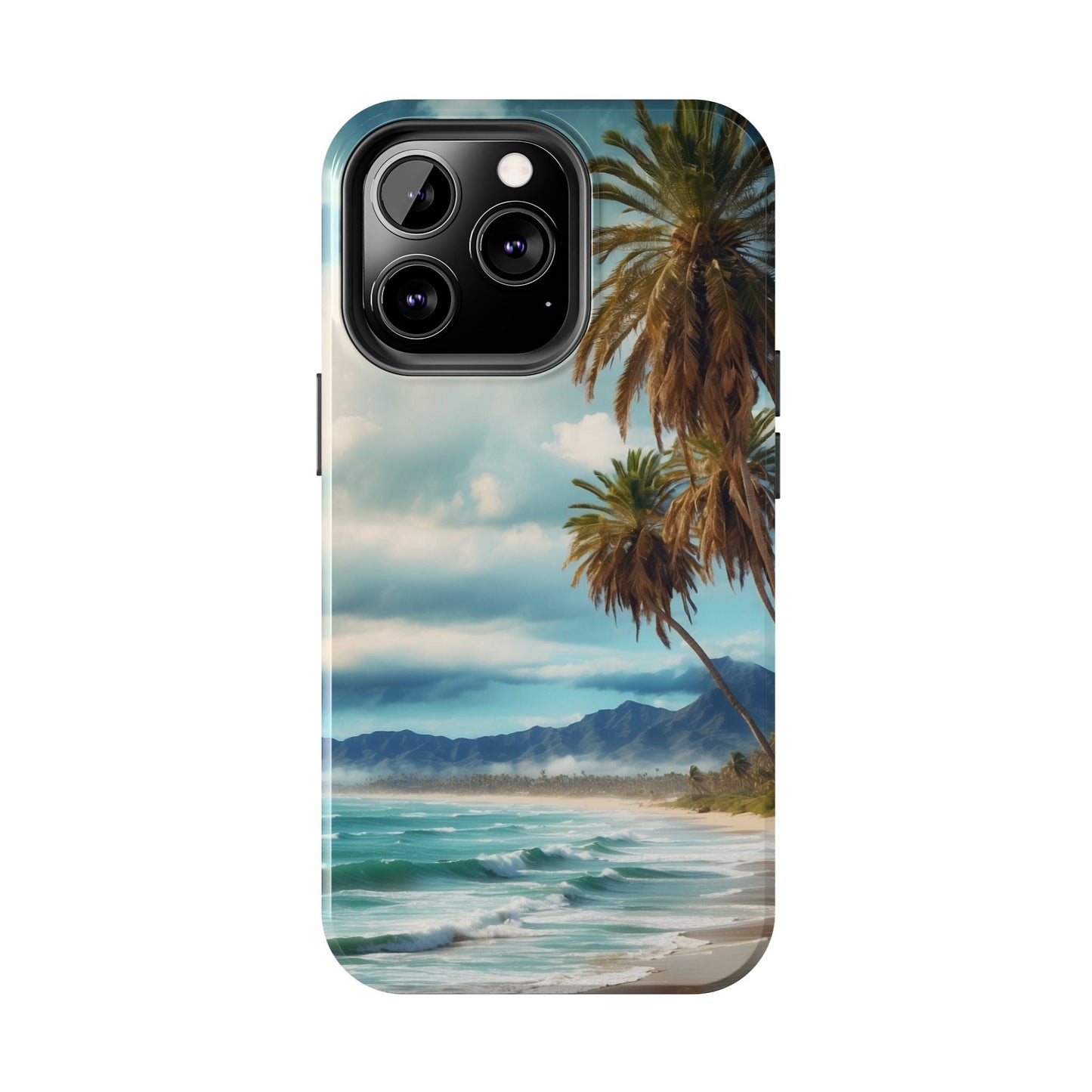 Tropical Paradise Palm Beach - iPhone Series Case - BOGO Cases