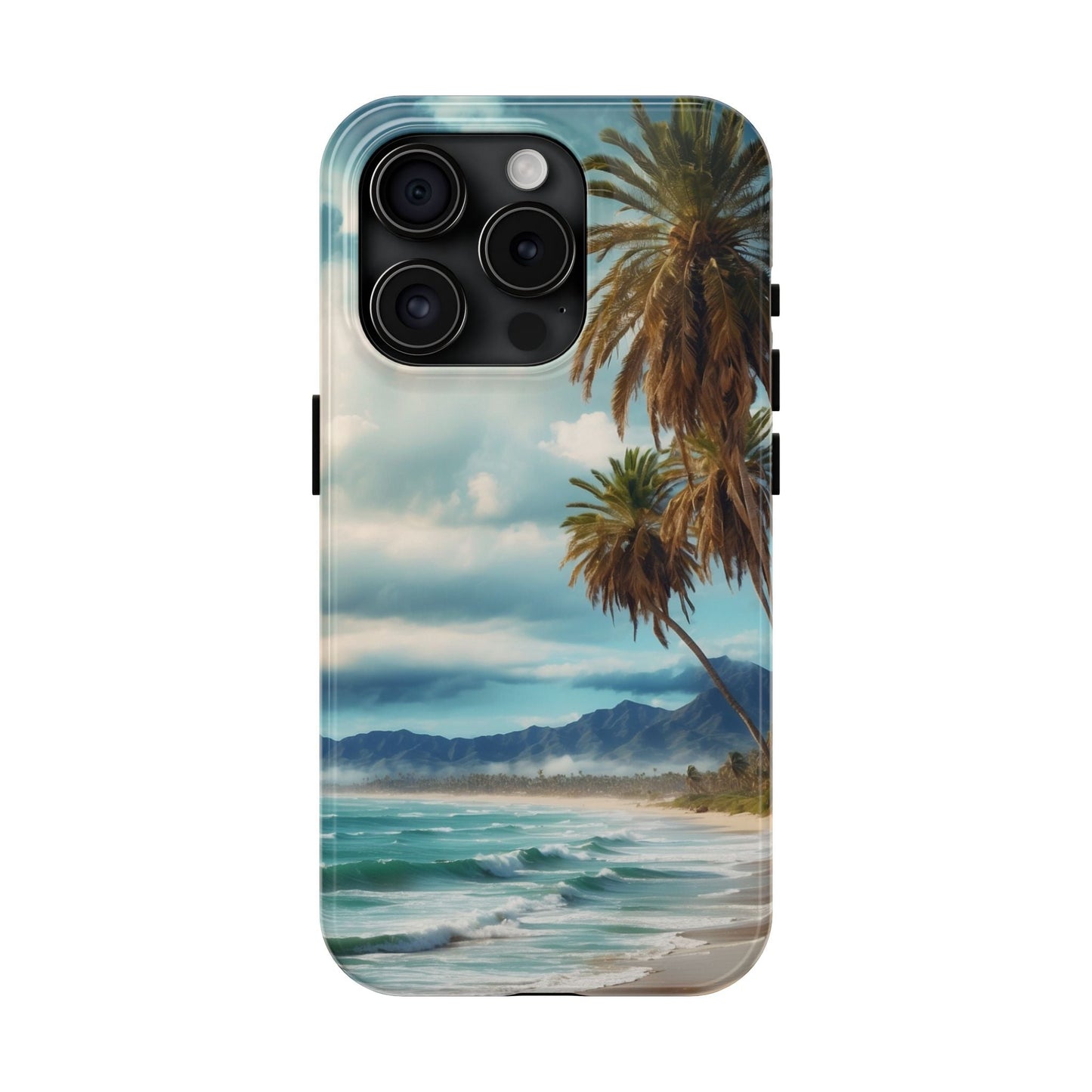 Tropical Paradise Palm Beach - iPhone Series Case - BOGO Cases