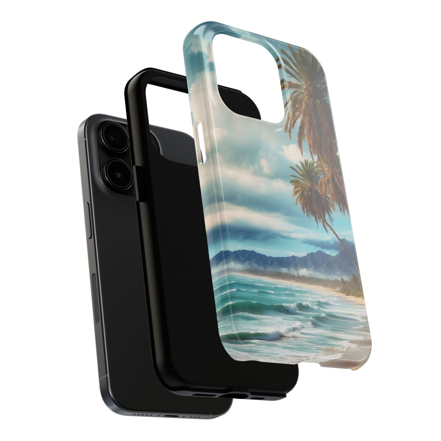 Tropical Paradise Palm Beach - iPhone Series Case - BOGO Cases