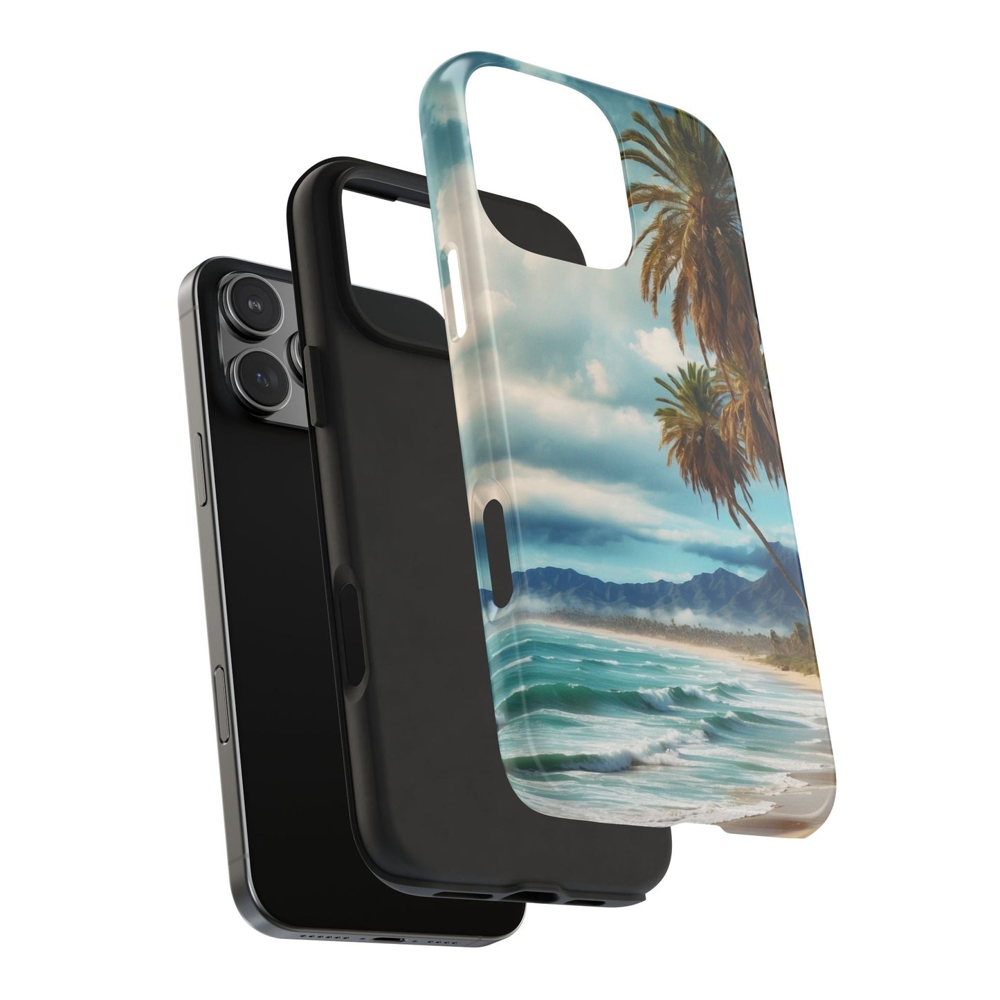Tropical Paradise Palm Beach - iPhone Series Case - BOGO Cases