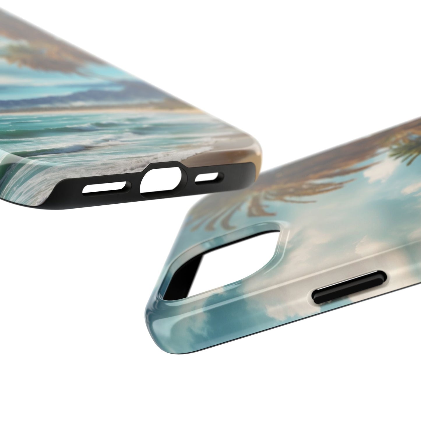 Tropical Paradise Palm Beach - iPhone Series Case - BOGO Cases
