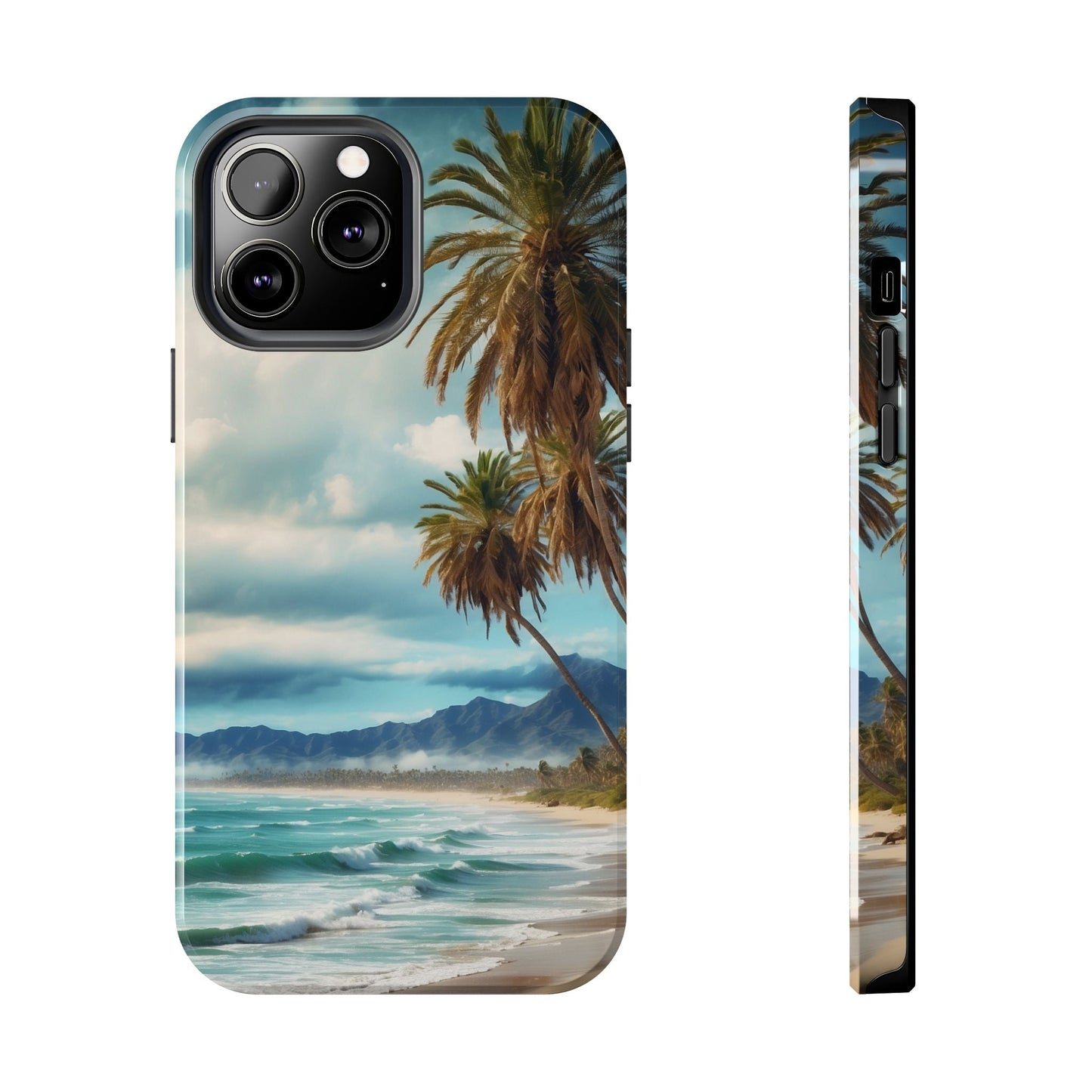 Tropical Paradise Palm Beach - iPhone Series Case - BOGO Cases