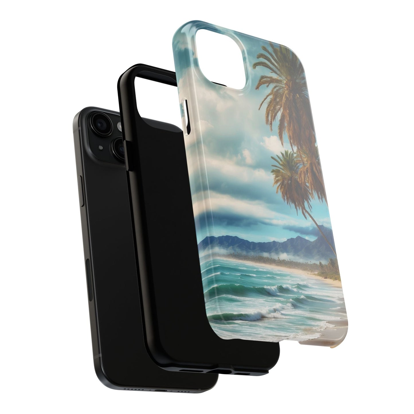 Tropical Paradise Palm Beach - iPhone Series Case - BOGO Cases