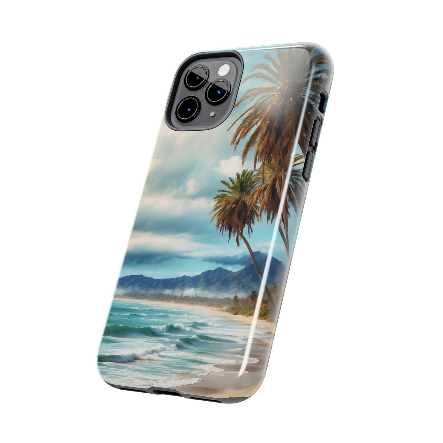 Tropical Paradise Palm Beach - iPhone Series Case - BOGO Cases