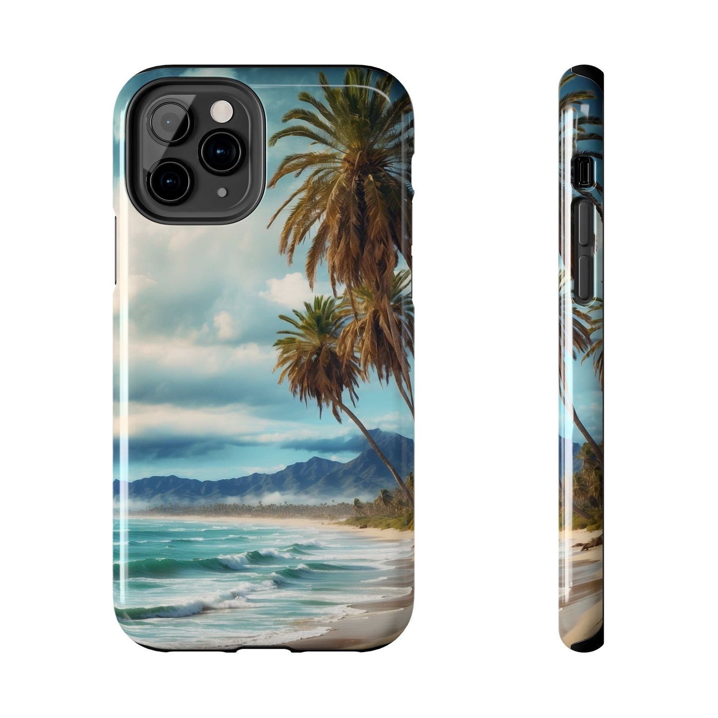Tropical Paradise Palm Beach - iPhone Series Case - BOGO Cases