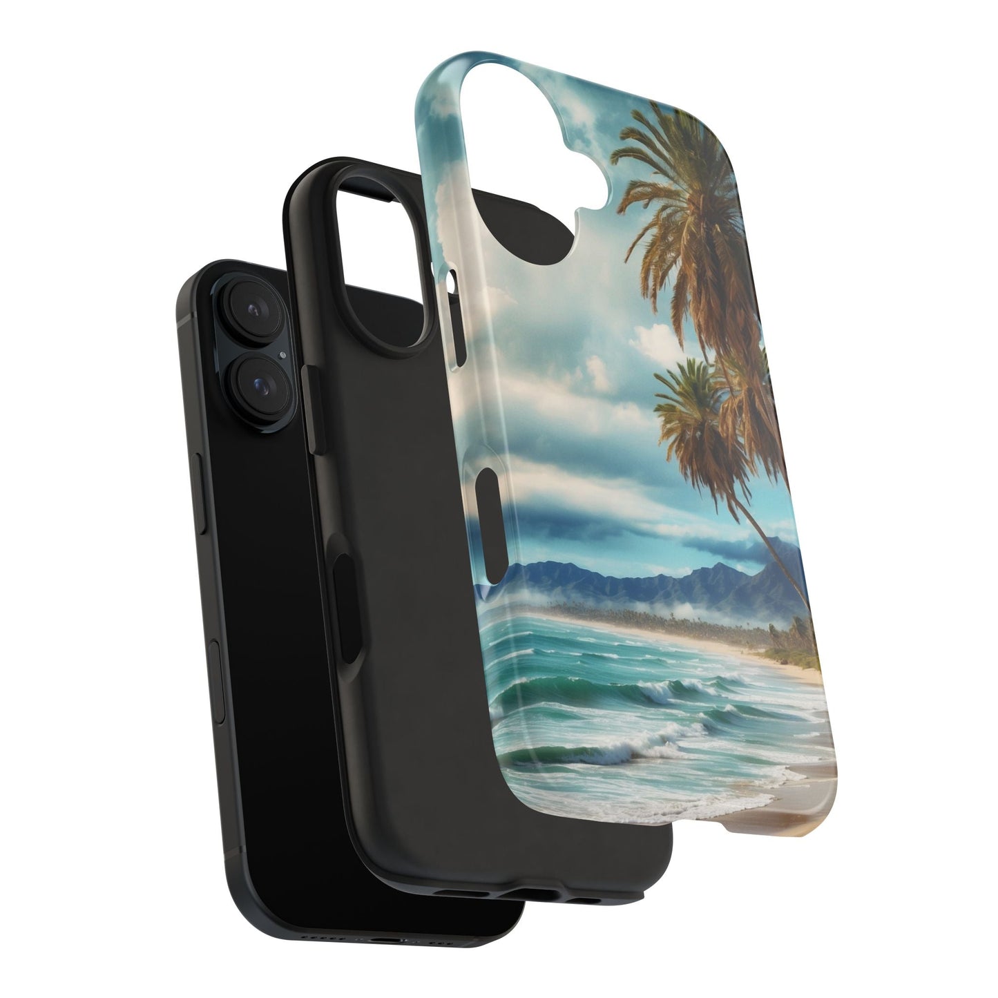 Tropical Paradise Palm Beach - iPhone Series Case - BOGO Cases