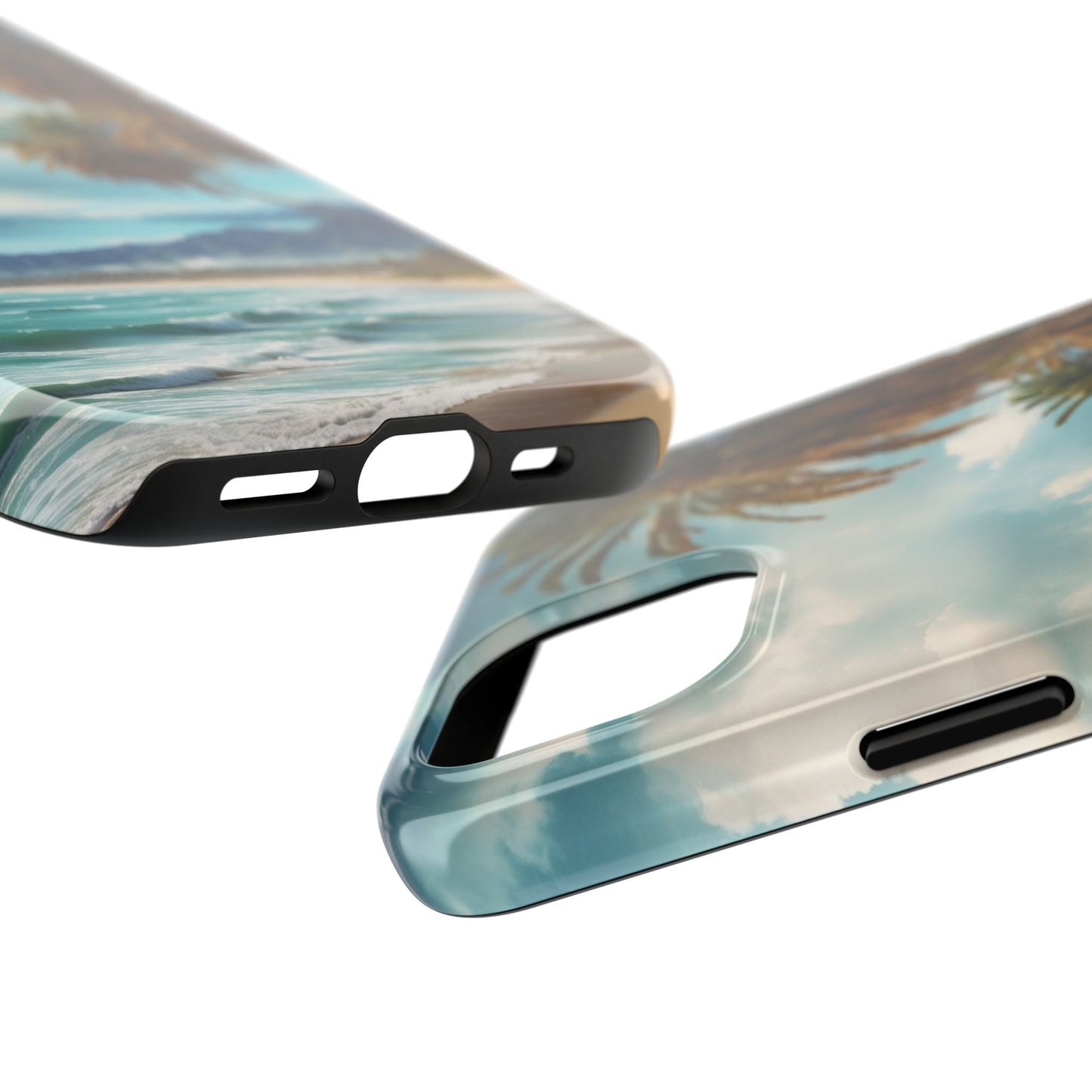Tropical Paradise Palm Beach - iPhone Series Case - BOGO Cases