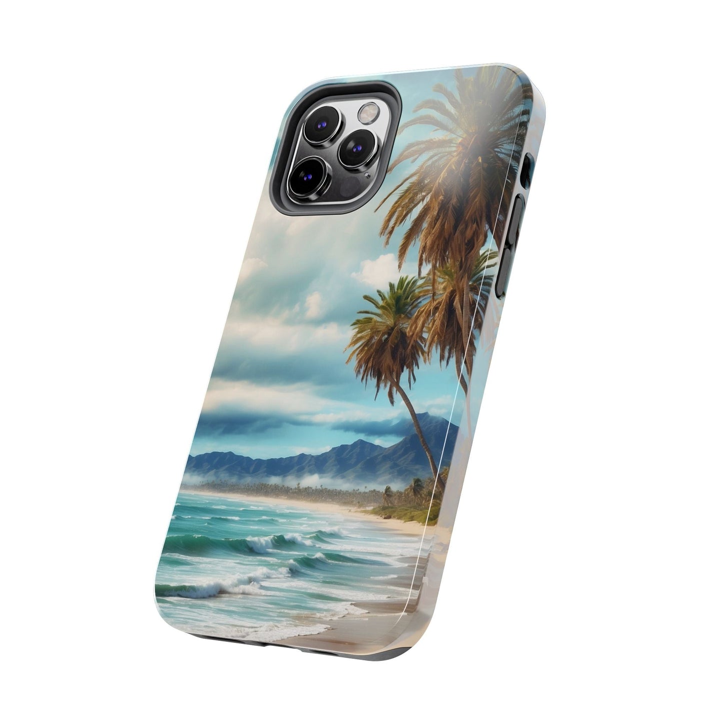 Tropical Paradise Palm Beach - iPhone Series Case - BOGO Cases