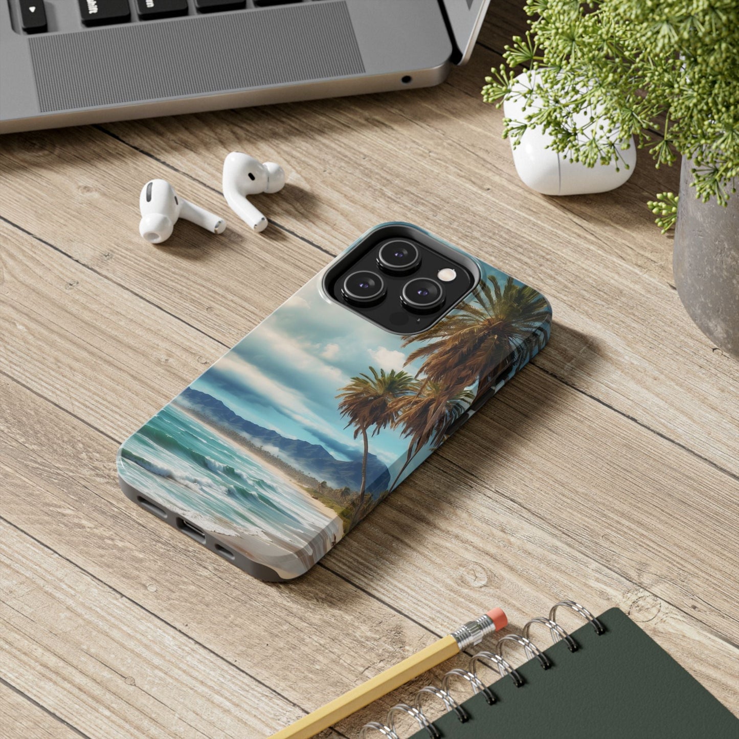Tropical Paradise Palm Beach - iPhone Series Case - BOGO Cases
