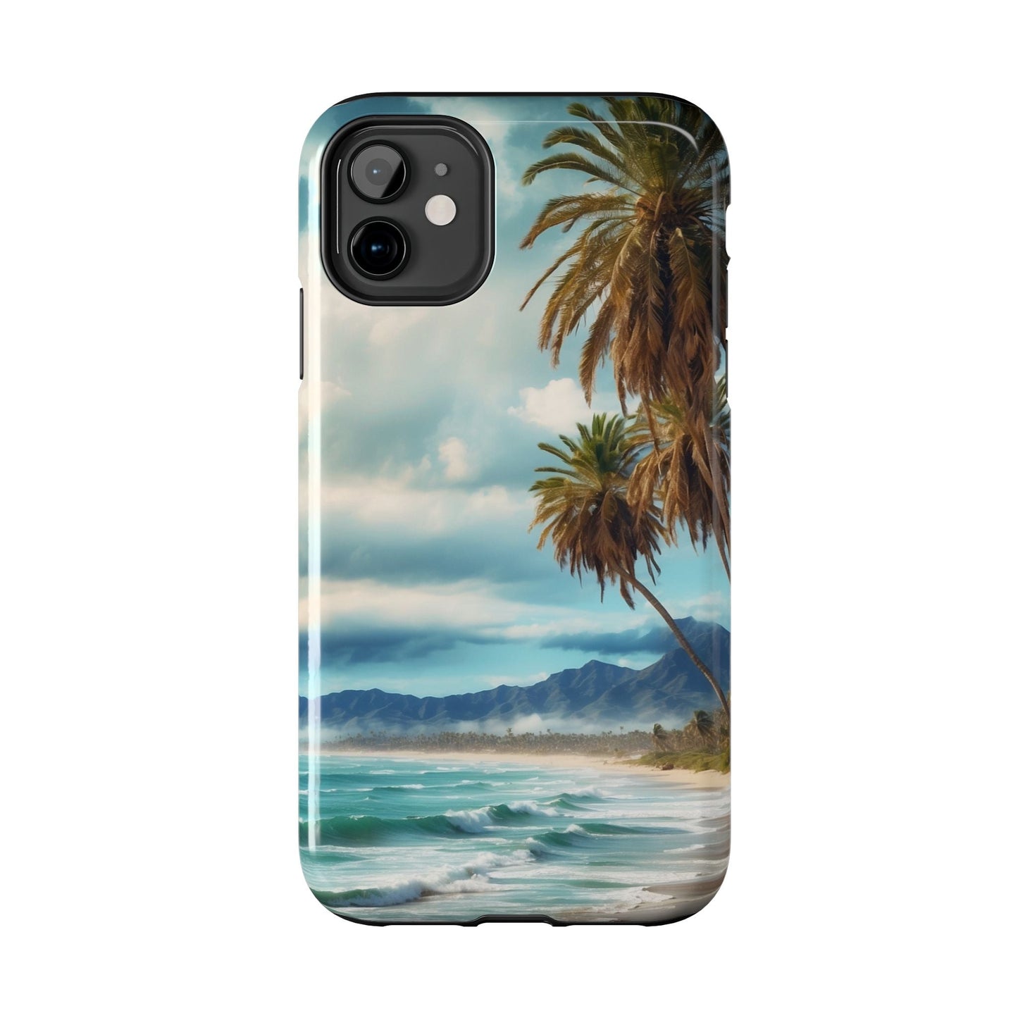 Tropical Paradise Palm Beach - iPhone Series Case - BOGO Cases