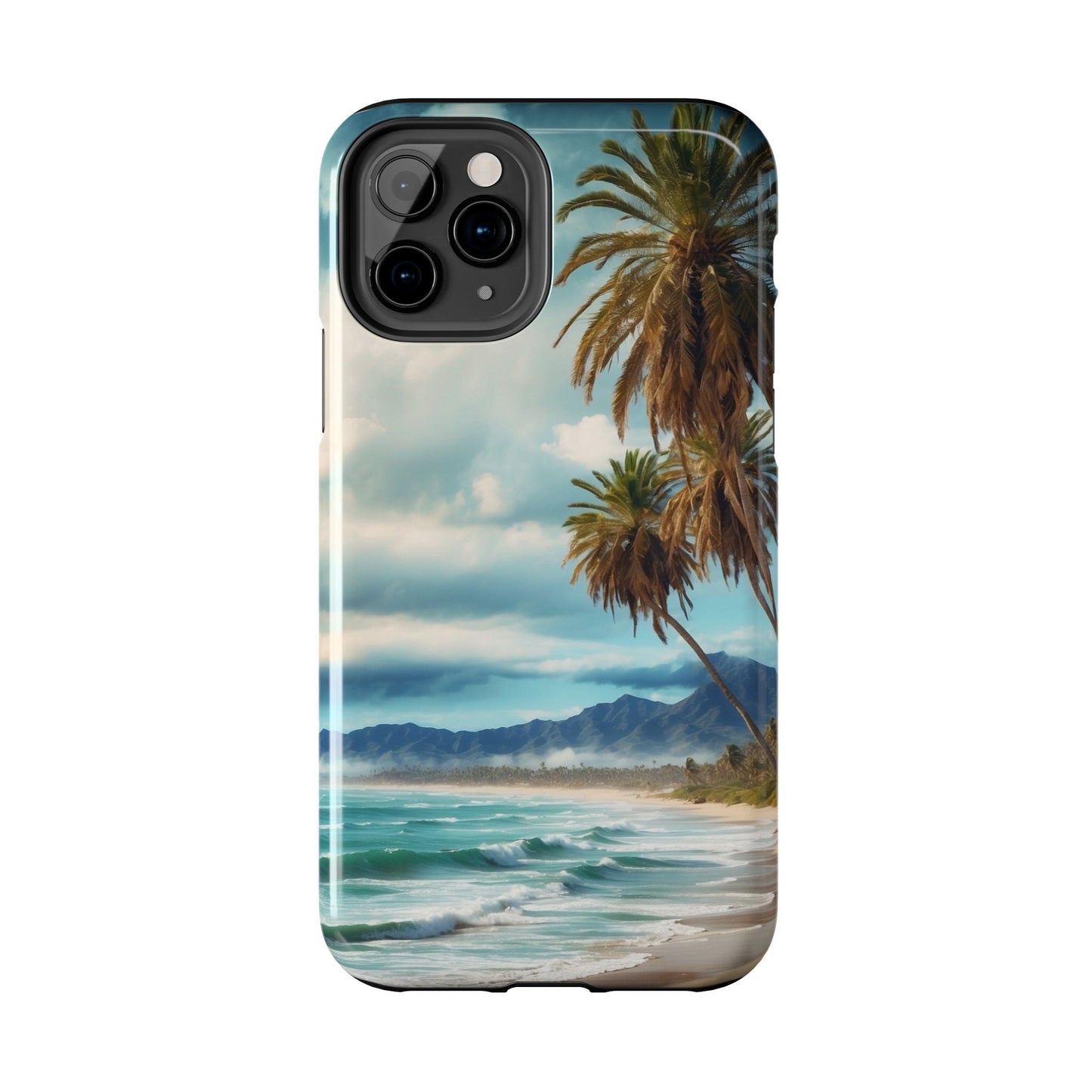 Tropical Paradise Palm Beach - iPhone Series Case - BOGO Cases