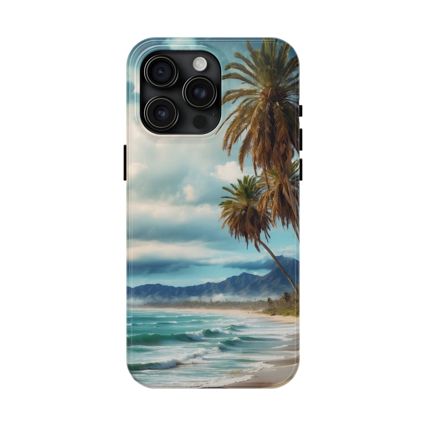 Tropical Paradise Palm Beach - iPhone Series Case - BOGO Cases