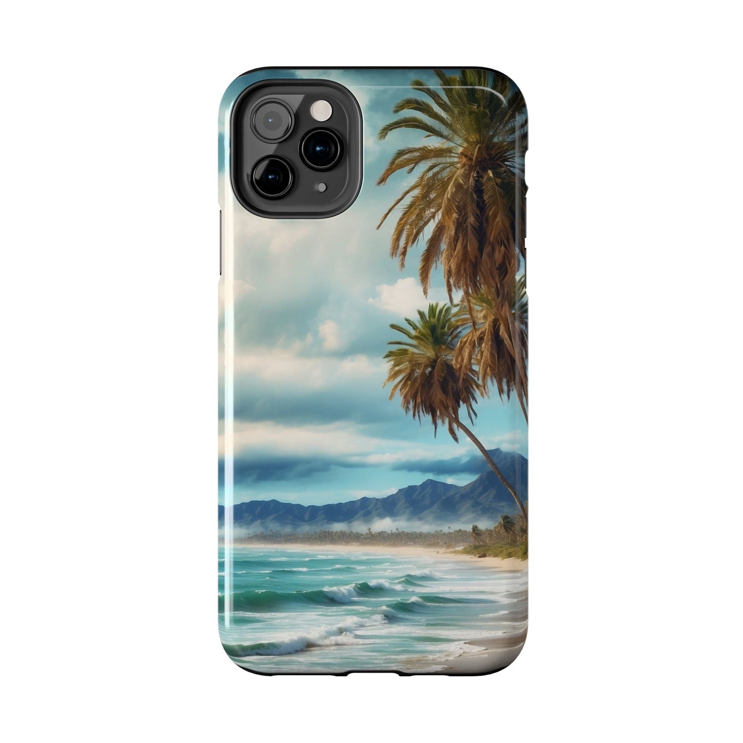 Tropical Paradise Palm Beach - iPhone Series Case - BOGO Cases