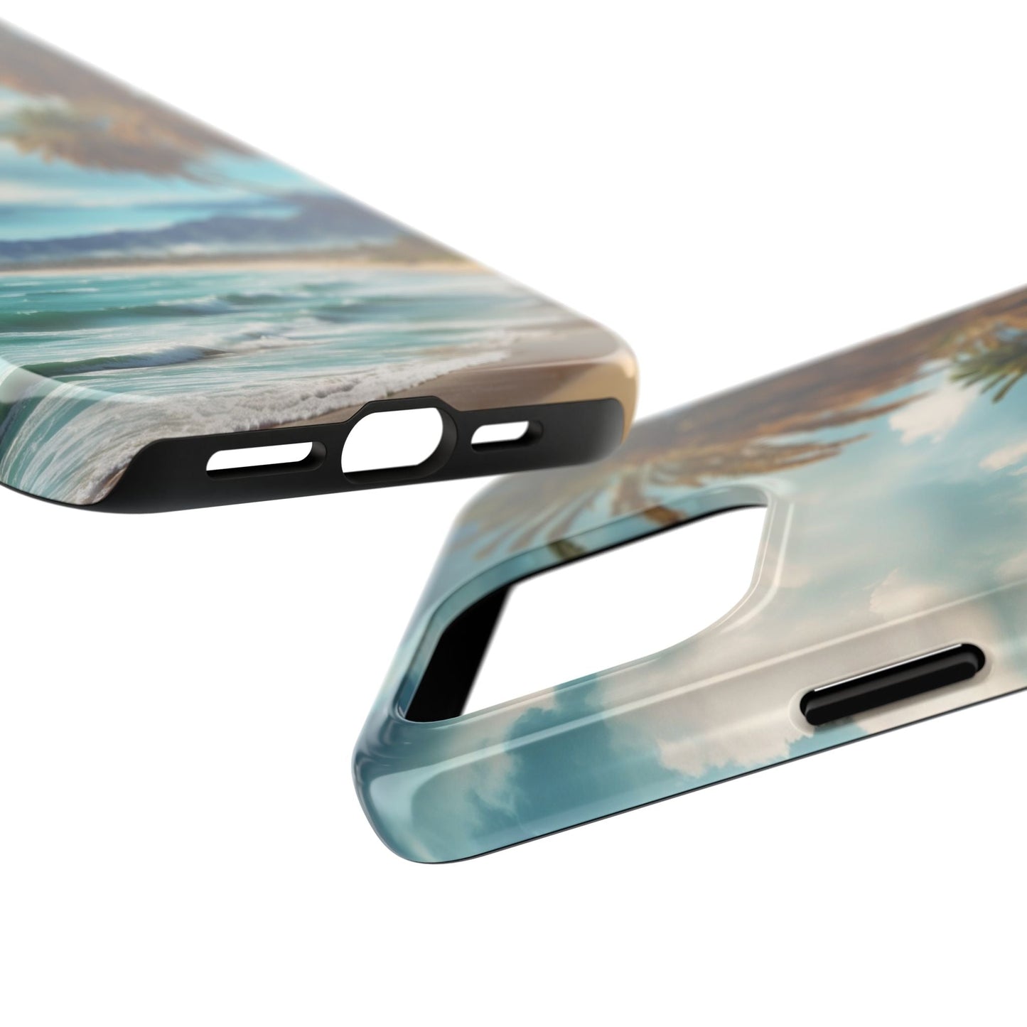 Tropical Paradise Palm Beach - iPhone Series Case - BOGO Cases