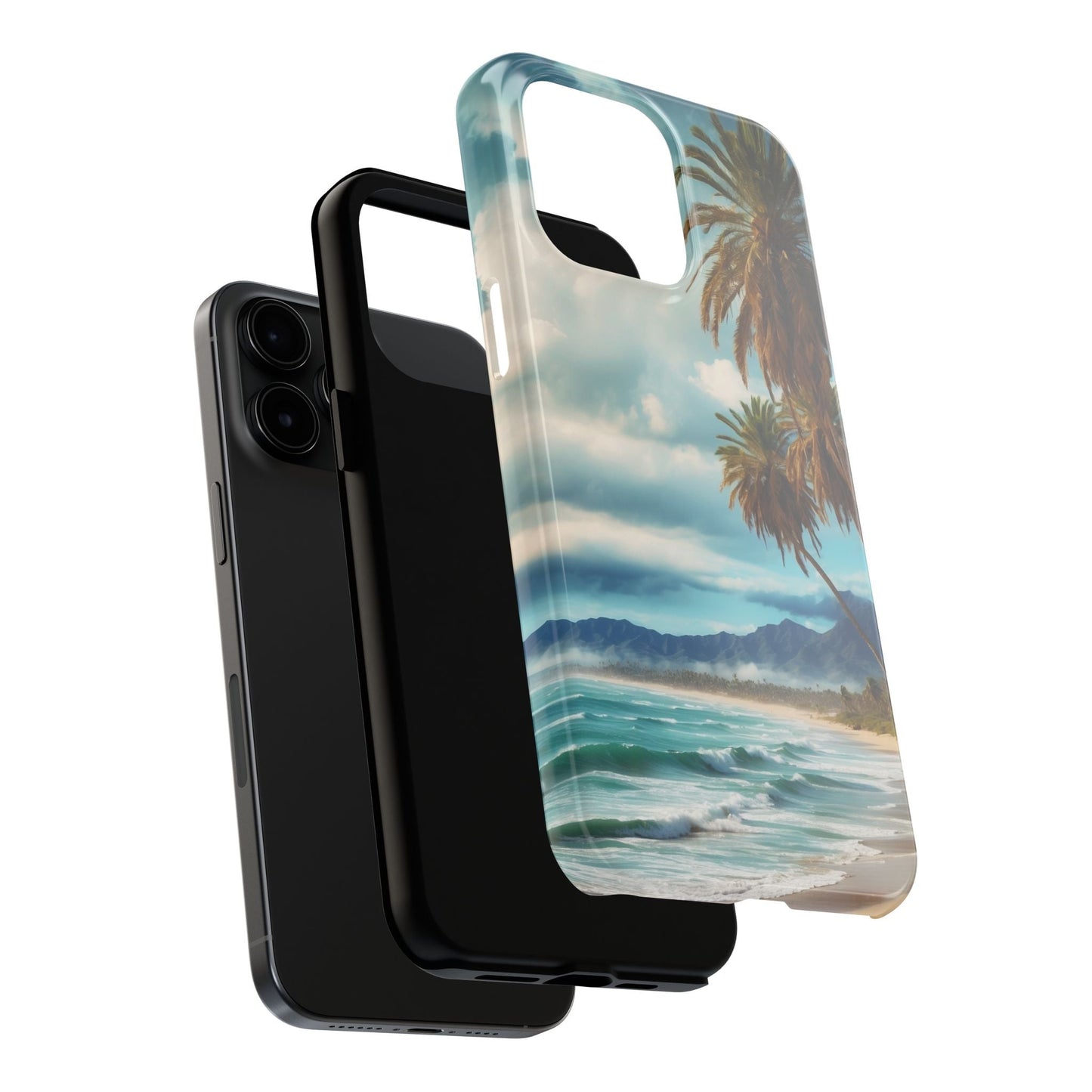 Tropical Paradise Palm Beach - iPhone Series Case - BOGO Cases