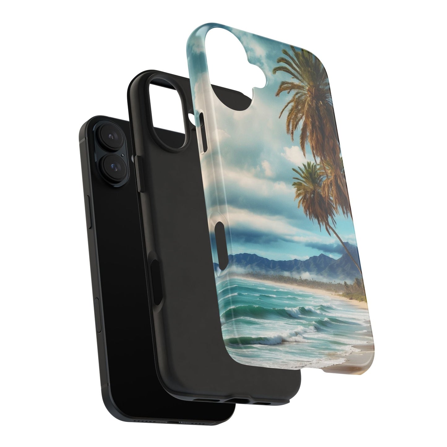 Tropical Paradise Palm Beach - iPhone Series Case - BOGO Cases
