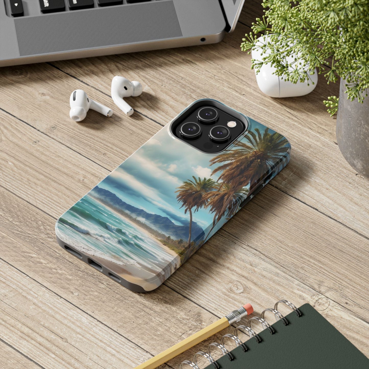 Tropical Paradise Palm Beach - iPhone Series Case - BOGO Cases