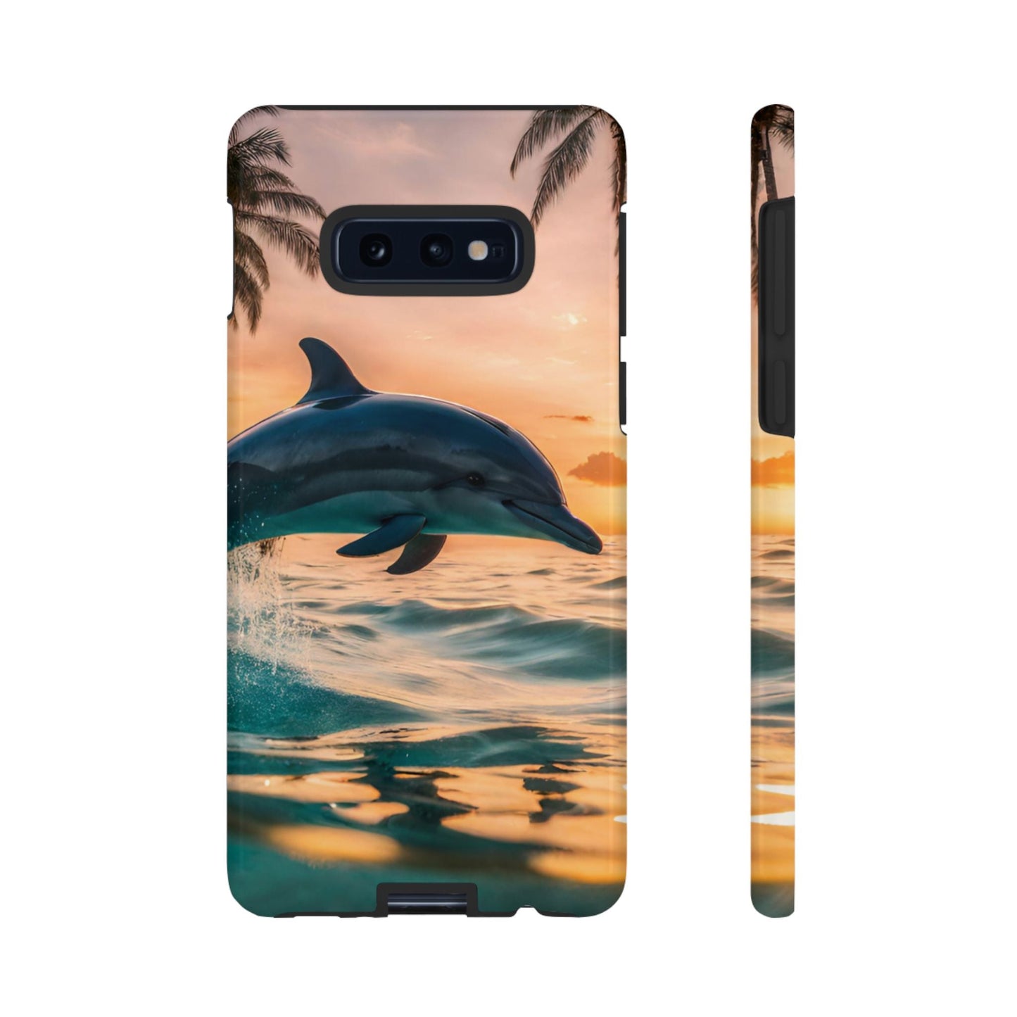 Tropical Sunset Dolphin - Samsung Galaxy Case - BOGO Cases